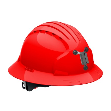 Pip Full Brim Mining Hard Hat with HDPE Shell, 6-Point Polyester Suspension and Wheel Ratchet 280-EV6161M-60